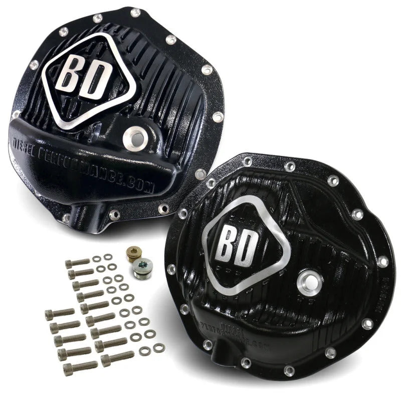 BD Diesel Differential Cover Pack Front & Rear - 03-13 Dodge 2500 /03-12 3500 - Main Product View