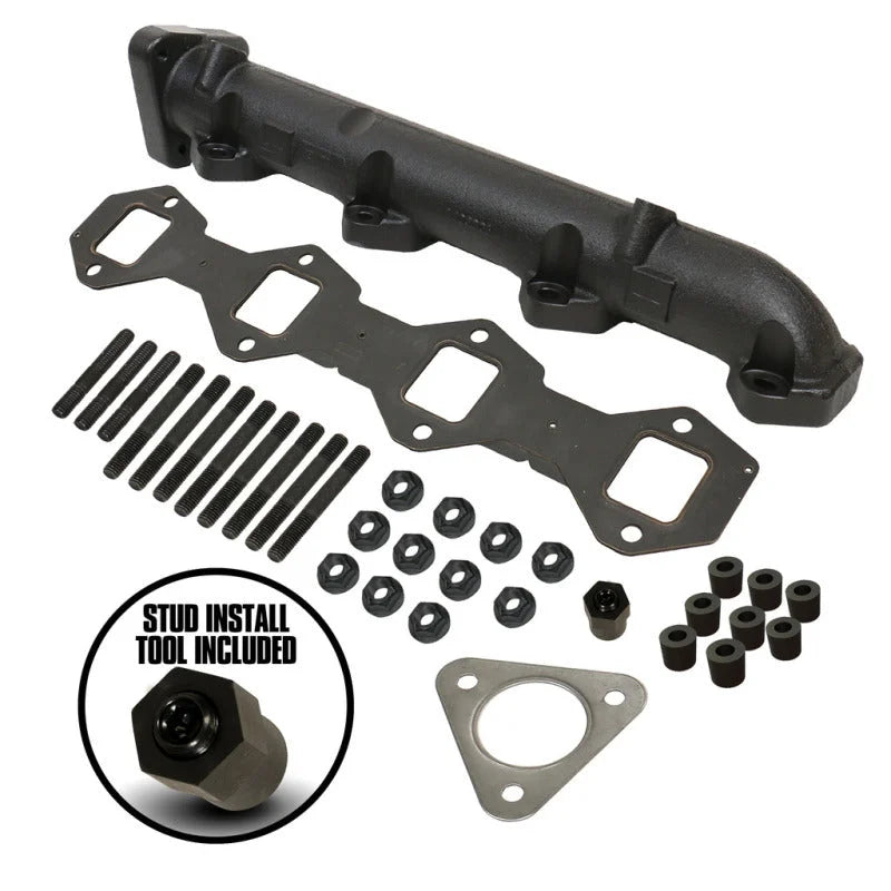 BD Diesel Driver Side Exhaust Manifold Kit - Ford 2011-2016 F250/F350 6.7L PowerStroke - Additional View 7