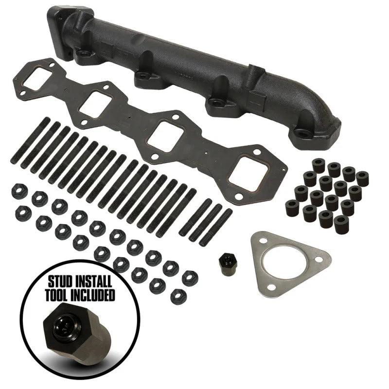 BD Diesel Driver Side Exhaust Manifold Kit - Ford 2011-2016 F250/F350 6.7L PowerStroke - Additional View 8