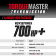 Load image into Gallery viewer, BD Diesel Duramax Allison Transmission &amp; Converter Package - Chevy 2004.5-2006 LLY 4WD - Side View