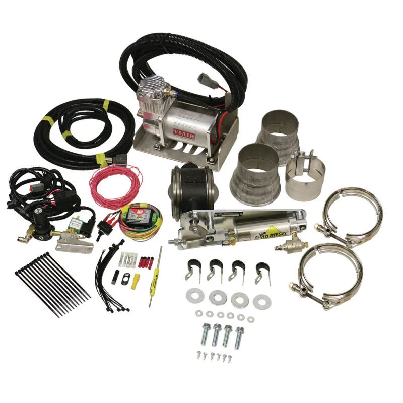 BD Diesel Exhaust Brake - Universal 3.5in c/w Air Compressor - Main Product View