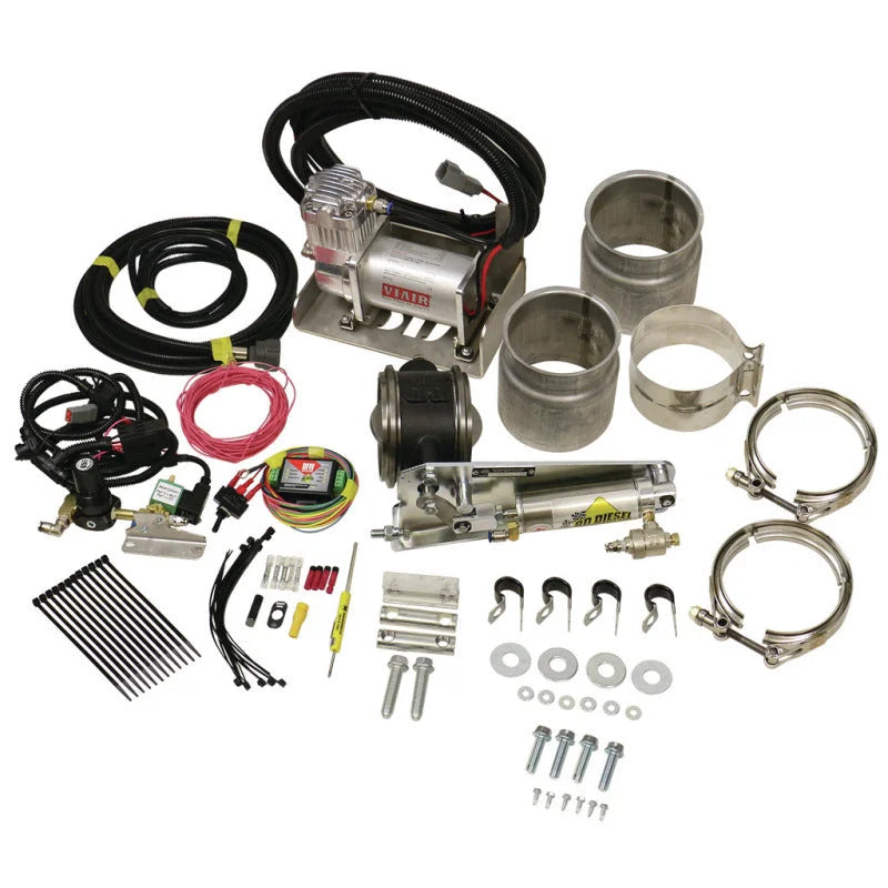 BD Diesel Exhaust Brake - Universal 5.0in c/w Air Compressor - Main Product View