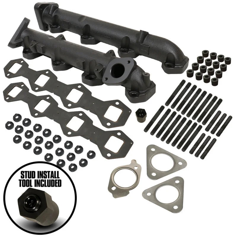 BD Diesel Exhaust Manifold Kit - Ford 2011-2014 F250/F350/F450/F550 6.7L PowerStroke - Additional View 5