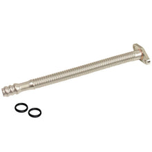 Load image into Gallery viewer, BD Diesel Flexible 12in Turbo Oil Drain Line - Main Product View