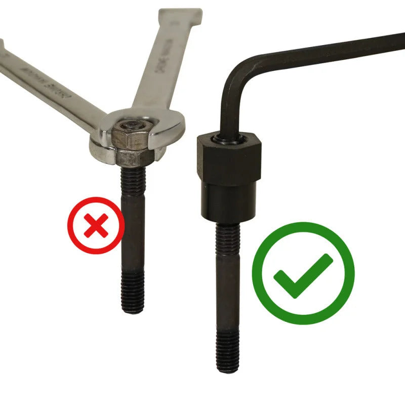 BD Diesel Stud Install Tool M8 x 1.25 - Back View