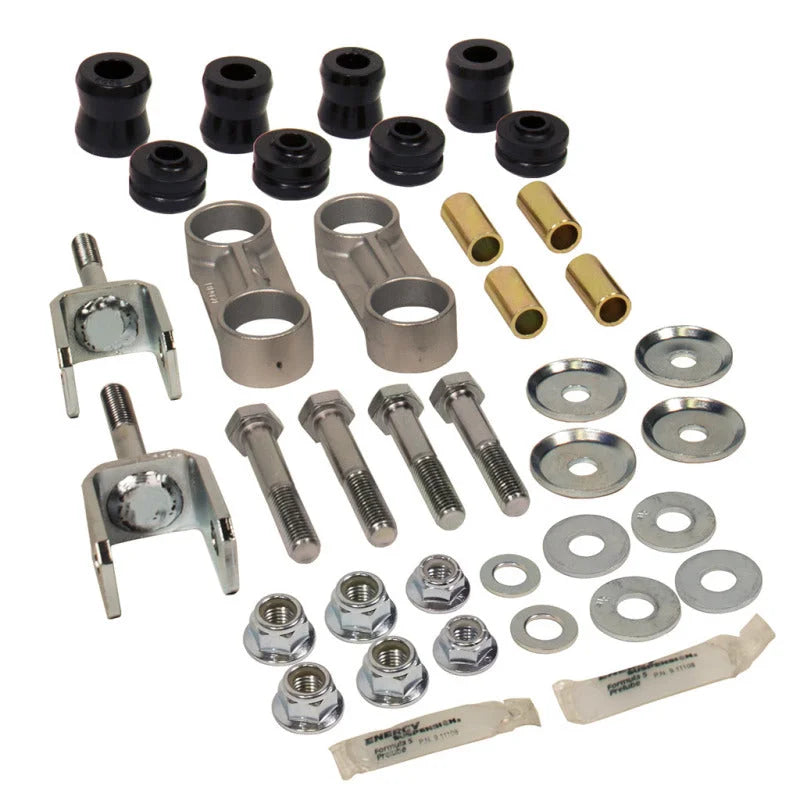 BD Diesel Sway Bar End Links Kit - Dodge 2010-2012 4wd 2500/3500 - Back View