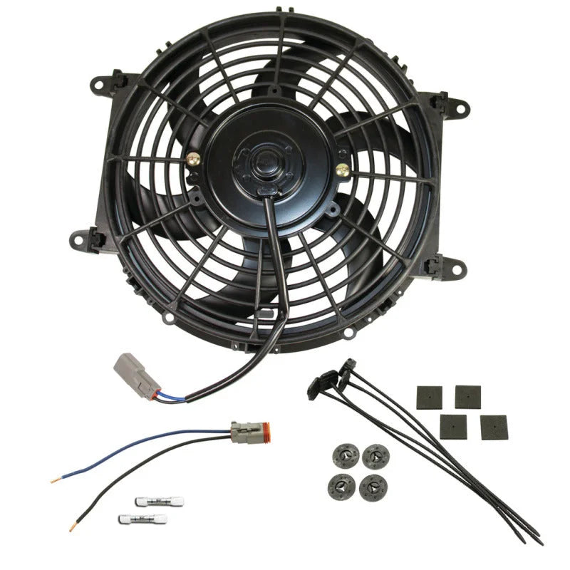 BD Diesel Universal Transmission Cooler Electric Fan Assembly - 10 inch 800 CFM - Main Product View