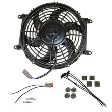 Load image into Gallery viewer, BD Diesel Universal Transmission Cooler Electric Fan Assembly - 10 inch 800 CFM - Main Product View