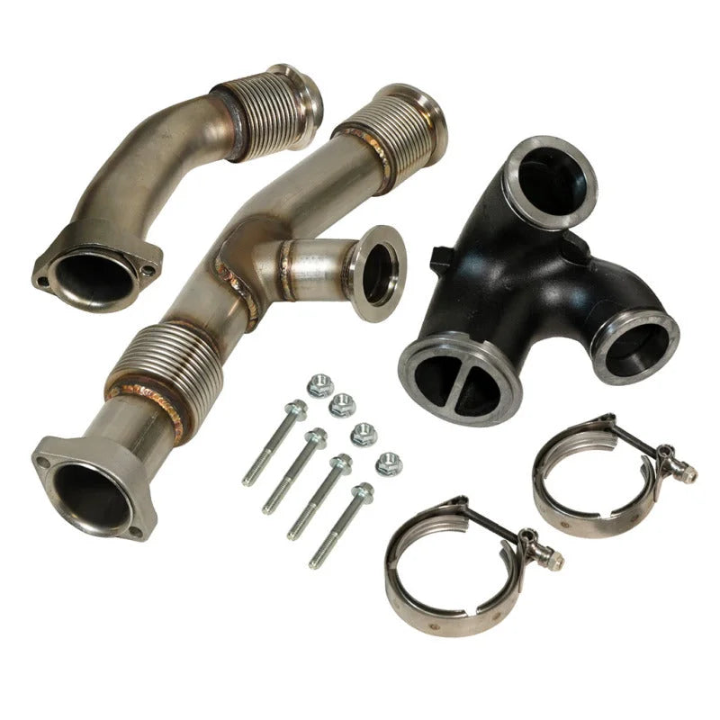 BD Diesel UpPipe Kit - Ford 03-04.5 6.0L Powerstroke w/EGR Connector - Main Product View