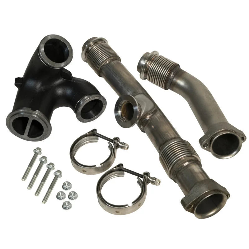 BD Diesel UpPipe Kit - Ford 2004.5-2007 6.0L Powerstroke w/EGR Connector - Main Product View