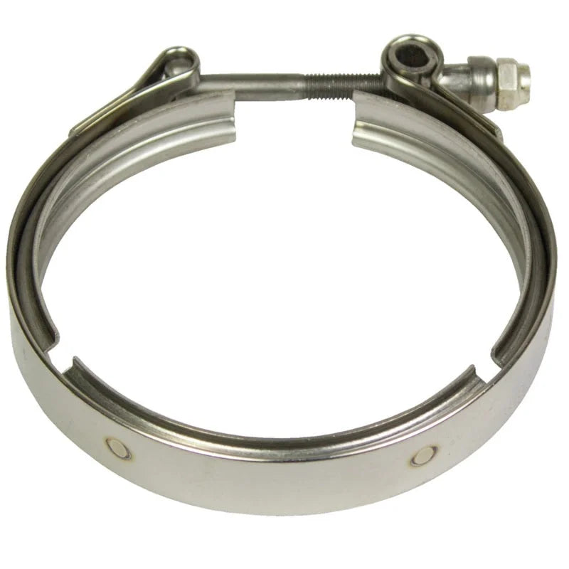 BD Diesel V-Band Clamp Use w/4in Half Marmon HX40 Flange - Side View