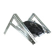 Load image into Gallery viewer, BD Diesel Xtruded Trans Oil Cooler - 3/8 inch Cooler Lines - Back View