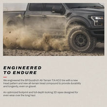 Load image into Gallery viewer, BFGoodrich All Terrain TA KO3 33X12.50R18/E 118S (AVAILABLE MAY 2026) - Back View