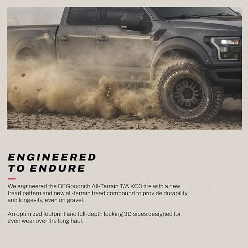 BFGoodrich All Terrain T/A KO3 LT245/75R16 E120/116S - Side View