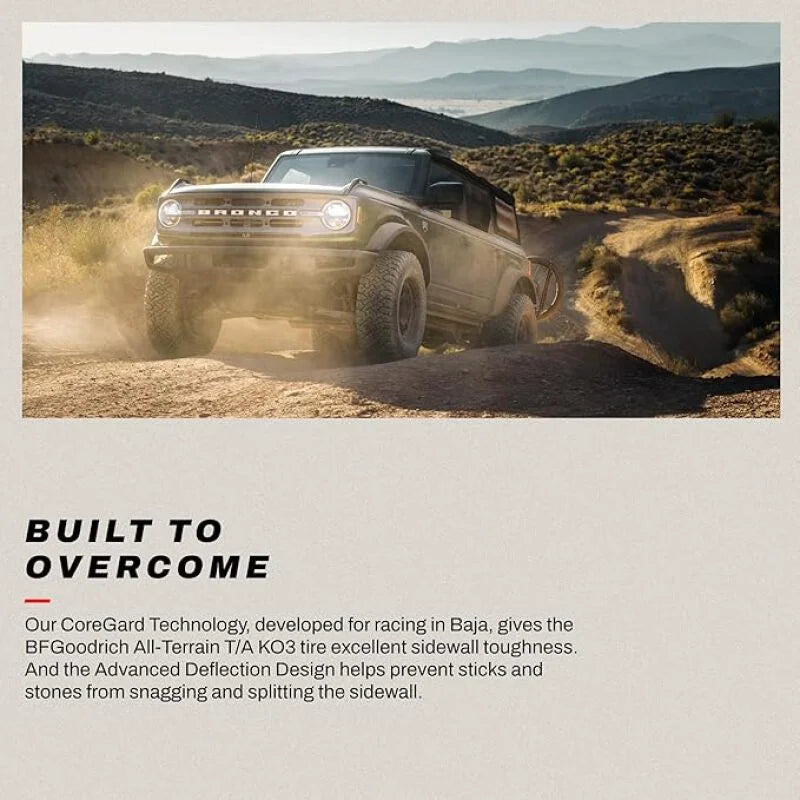 BFGoodrich All Terrain T/A KO3 LT285/75R17 128/125S - Main Product View