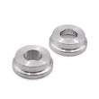 Load image into Gallery viewer, BLOX 2-Piece Billet Aluminum Solid Shifter Bushing B-Series Transmissions - Silver - Main Product View