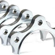 Load image into Gallery viewer, BLOX Honda S2000 Racing Half Shaft Spacers-Silver (Recommended for vehicles lowered 1.25in or more) - Side View