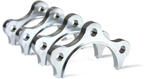 BLOX Honda S2000 Racing Half Shaft Spacers-Silver (Recommended for vehicles lowered 1.25in or more) - Side View