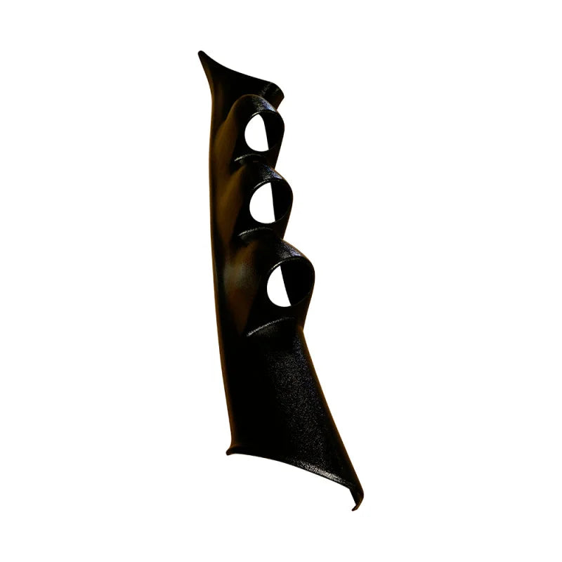BLOX Racing 01-05 Acura RSX Pillar Pod Gauge Mount - 3 Gauges - Side View