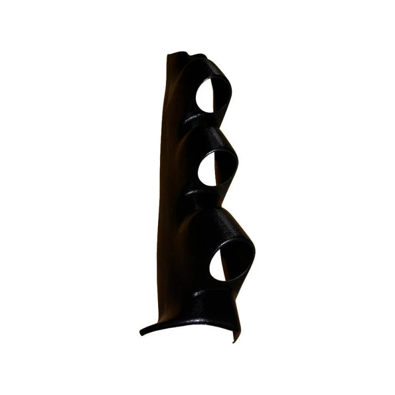 BLOX Racing 02-09 Nissan 350Z Pillar Pod Gauge Mount - 3 Gauges - Side View