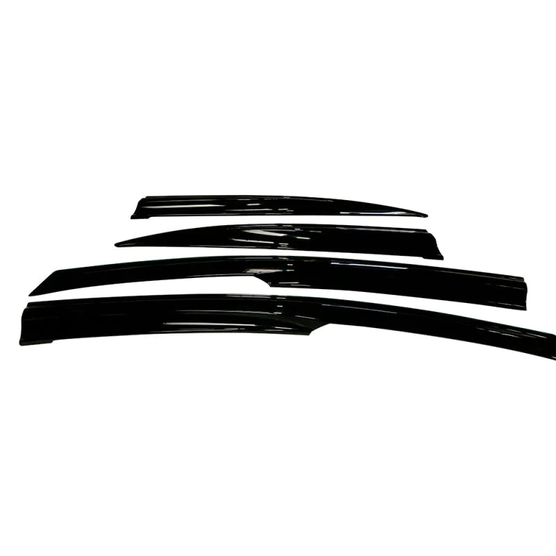 BLOX Racing 06-11 Honda Civic Door Sun Visors MU Type Smoked Acrylic 4pcs - Main Product View