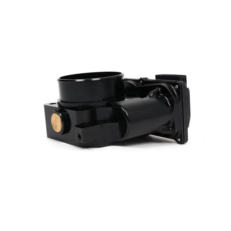 BLOX Racing 06-11 Honda Civic Si DBW 72mm Billet Throttle Body - Black - Installation View