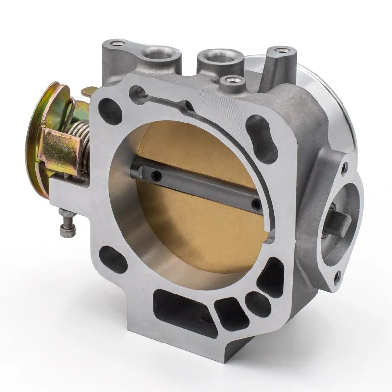 BLOX Racing 06-11 Honda Civic Si Dual-pattern K-series 70mm Tuner Series Throttle Body - Side View