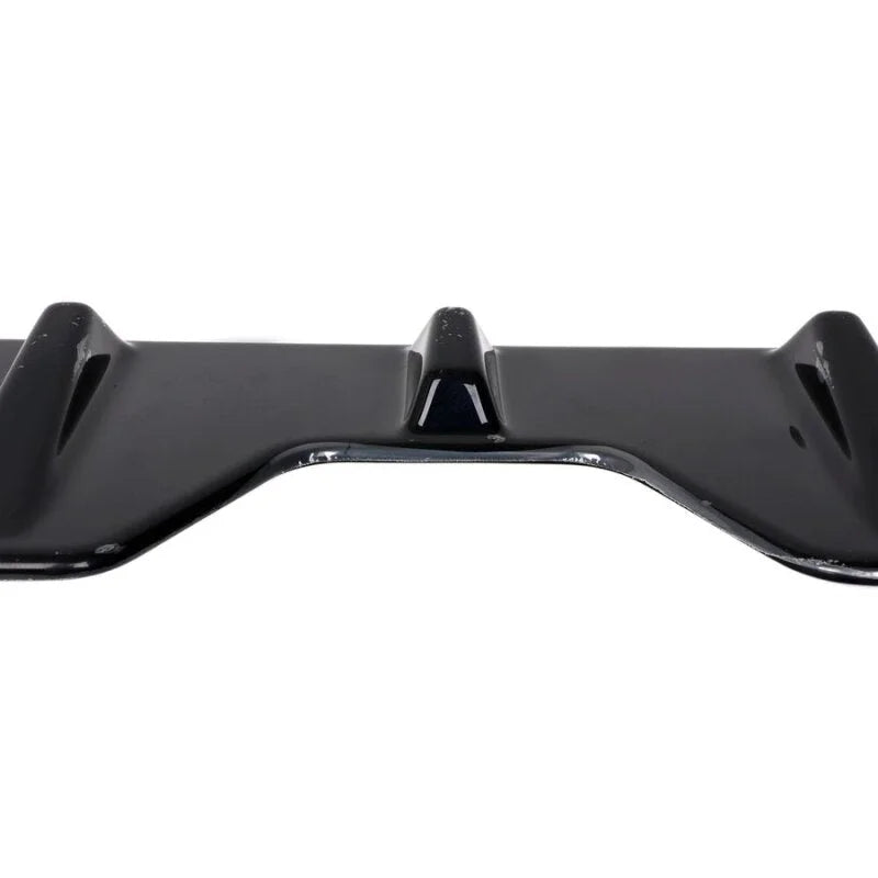 BLOX Racing 08-14 Subaru WRX / 10-14 Subaru WRX STi Vortex Generator - ABS Black - Back View