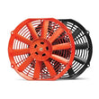 Load image into Gallery viewer, BLOX Racing 10inch Electric Slim Fan - Red - Main Product View