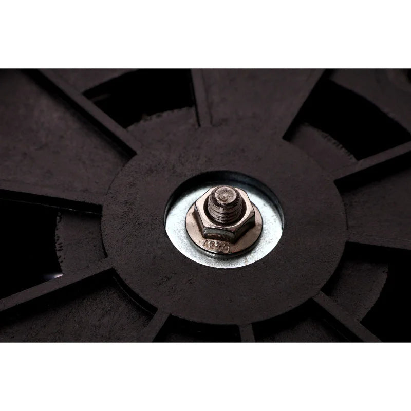 BLOX Racing 10inch Electric Slim Fan - Black - Side View