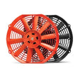 Load image into Gallery viewer, BLOX Racing 10inch Electric Slim Fan - Red - Main Product View