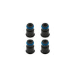 Load image into Gallery viewer, BLOX Racing 11mm Adapter Top (1/2in) w/Viton O-Ring &amp; Retaining Clip (Set of 4)