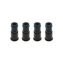Load image into Gallery viewer, BLOX Racing 11mm Adapter Top (1in) w/Viton O-Ring &amp; Retaining Clip (Set of 4)