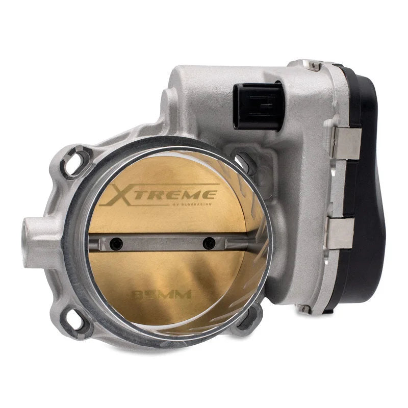 BLOX Racing 13-21 Dodge Charger/Challenger 5.7L/6.4L HEMI 85mm Tuner Series Throttle Body - Side View