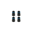 Load image into Gallery viewer, BLOX Racing 14mm Adapter Top (1/2in) w/Viton O-Ring &amp; Retaining Clip (Set of 4) - Side View