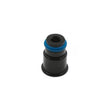 Load image into Gallery viewer, BLOX Racing 14mm Adapter Top (1/2in) w/Viton O-Ring &amp; Retaining Clip (Single) - Side View