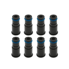Load image into Gallery viewer, BLOX Racing 14mm Adapter Top (1in) w/Viton O-Ring &amp; Retaining Clip (Set of 8) - Main Product View