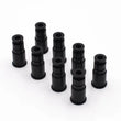 Load image into Gallery viewer, BLOX Racing 14mm Adapter Top (1in) w/Viton O-Ring &amp; Retaining Clip (Set of 8) - Side View