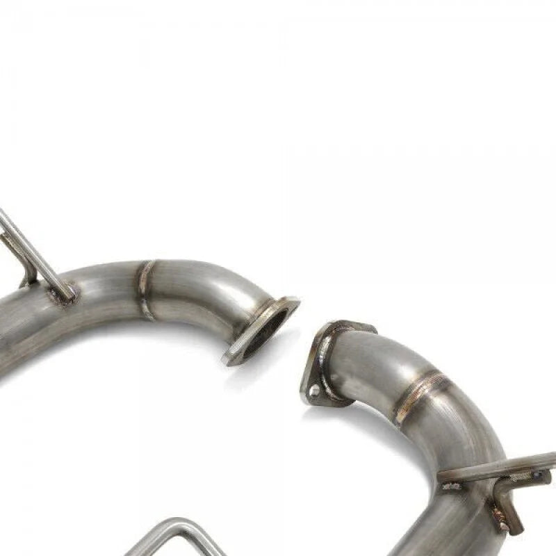 BLOX Racing 15-21 Subaru WRX / 15-21 Subaru WRX STI Muffler Delete Kit - Back View
