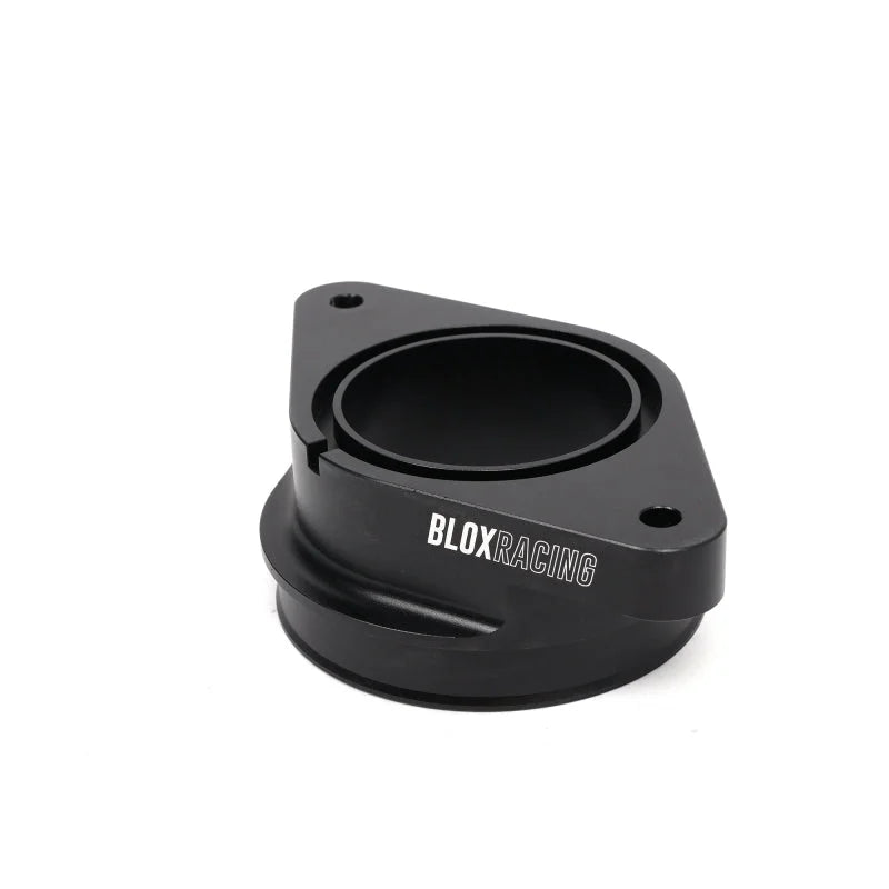 BLOX Racing 15-21 Subaru WRX Flange for 3in Turbo Inlet Hose Black - Side View