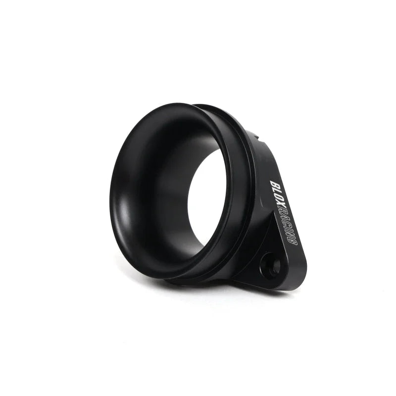 BLOX Racing 15-21 Subaru WRX Flange for 3in Turbo Inlet Hose Black - Back View