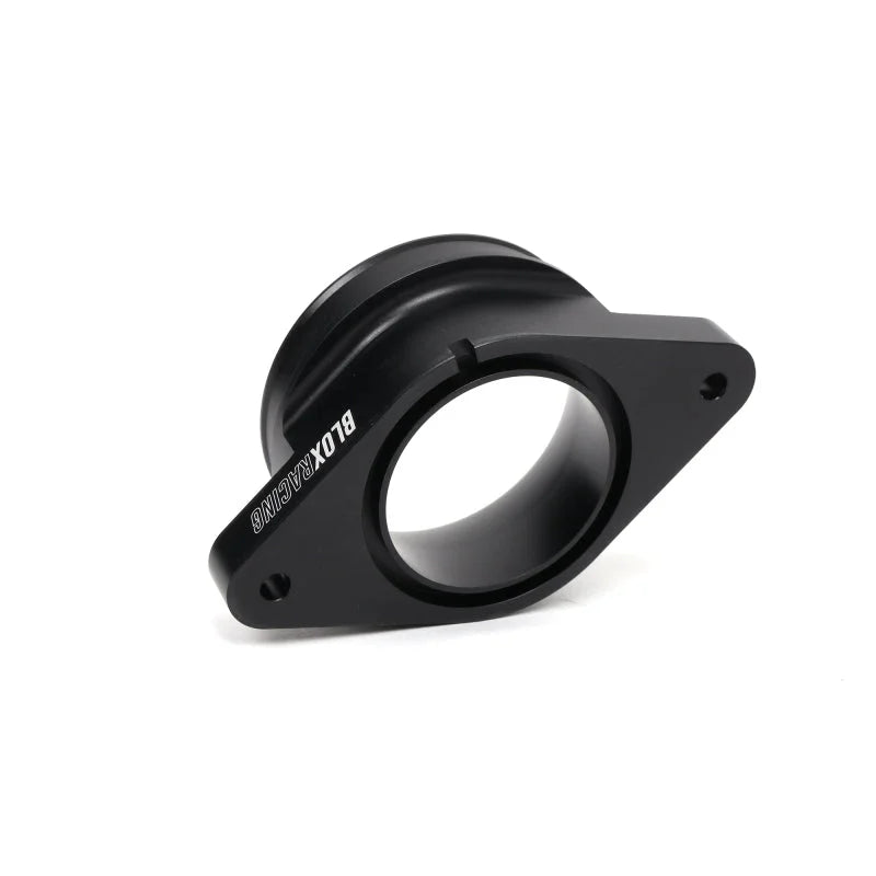 BLOX Racing 15-21 Subaru WRX Flange for 3in Turbo Inlet Hose Black - Installation View