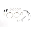 Load image into Gallery viewer, BLOX Racing 15-21 Subaru WRX Hardware Kit for 3in Turbo Inlet Hose Black - Main Product View
