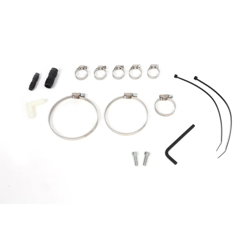 BLOX Racing 15-21 Subaru WRX Hardware Kit for 3in Turbo Inlet Hose Black - Main Product View