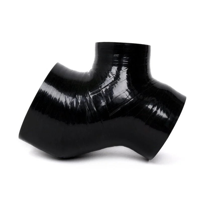 BLOX Racing 15-21 Subaru WRX Heart Shaped Hose for Charge Pipe Kit Black - Side View