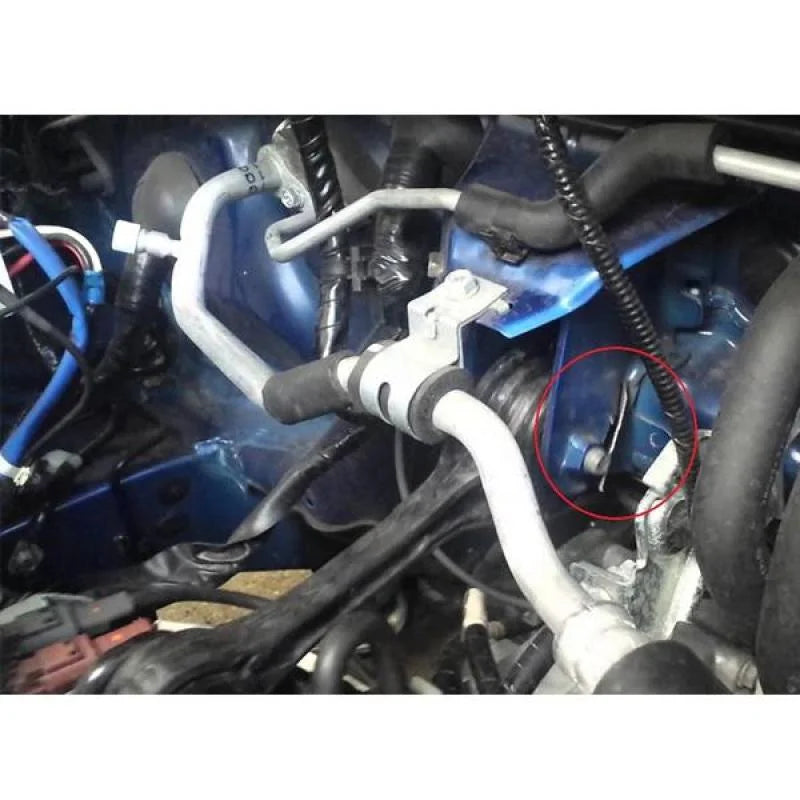 BLOX Racing 15-21 Subaru WRX / STi Pitch Stop Brace - Back View
