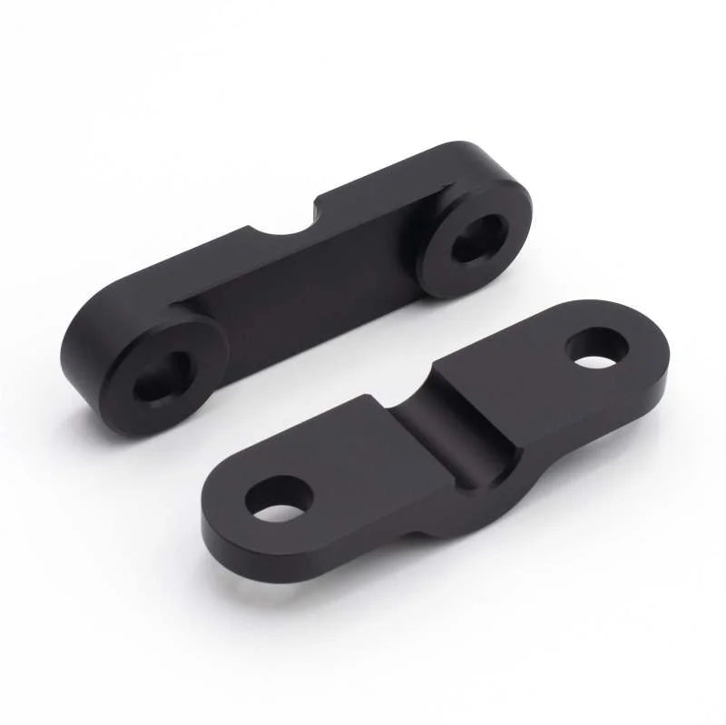 BLOX Racing 2-Pc Solid Shifter Bushing Kit Rear - Civic Integra - Black - Back View