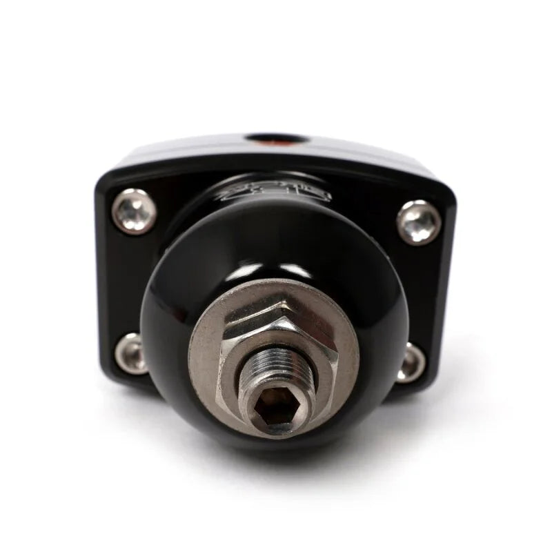 BLOX Racing 2-Port Design Black/Black Adjustable Fuel Pressure Regulator - Main Product View