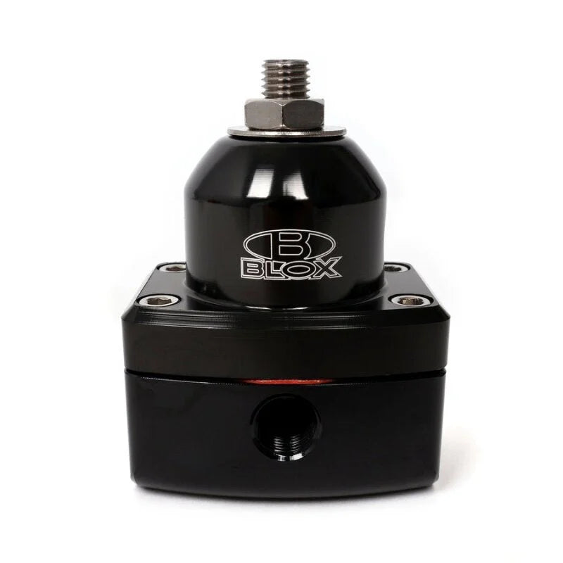 BLOX Racing 2-Port Design Black/Black Adjustable Fuel Pressure Regulator - Additional View 6