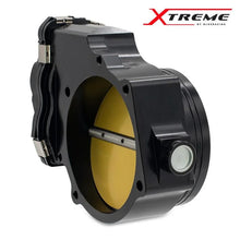 Load image into Gallery viewer, BLOX Racing 2015+ Dodge Hellcat / Jeep Trackhawk 6.2L 105mm Electronic Billet Throttle Body - Black - Side View
